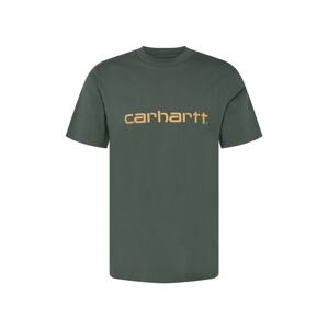 Carhartt WIP Tričko  umbra / medová