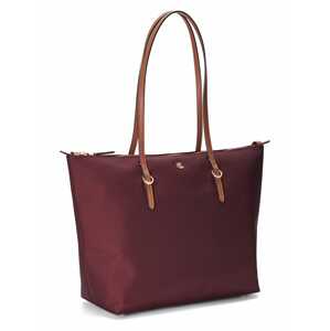 Lauren Ralph Lauren Nákupní taška  burgundská červeň