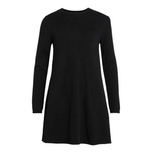 VILA Úpletové šaty 'COMFY'  černá