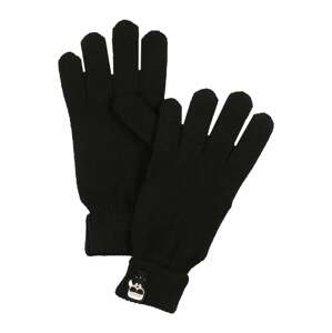 Karl Lagerfeld Prstové rukavice  tělová / černá / bílá