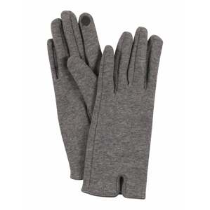 ONLY Prstové rukavice  šedý melír
