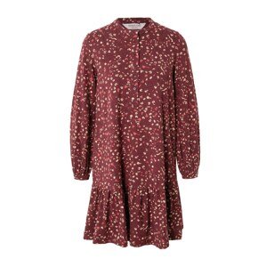 People Tree Košilové šaty 'Sahana' mix barev / burgundská červeň