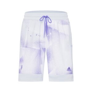 ADIDAS PERFORMANCE Sportovní kalhoty  světle fialová / bílá