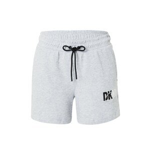 DKNY Performance Sportovní kalhoty šedý melír / černá / bílá