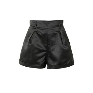 In The Style Kalhoty se sklady v pase 'LORNA' černá