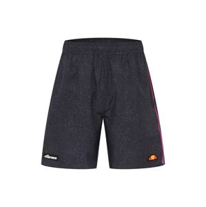 ELLESSE Sportovní kalhoty oranžová / pink / černý melír / bílá