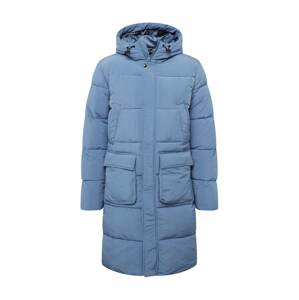 BURTON MENSWEAR LONDON Zimní kabát  kouřově modrá