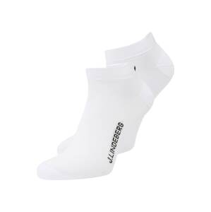 J.Lindeberg Sportovní ponožky černá / bílá