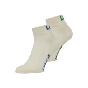 LEVI'S Ponožky  modrá / zelená / barva bílé vlny