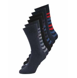 Tommy Hilfiger Underwear Ponožky  kouřově modrá / noční modrá / šedý melír / červená