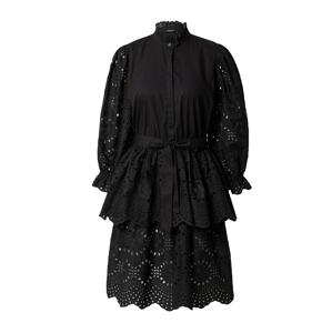 BRUUNS BAZAAR Košilové šaty 'Rosie Emlin'  černá